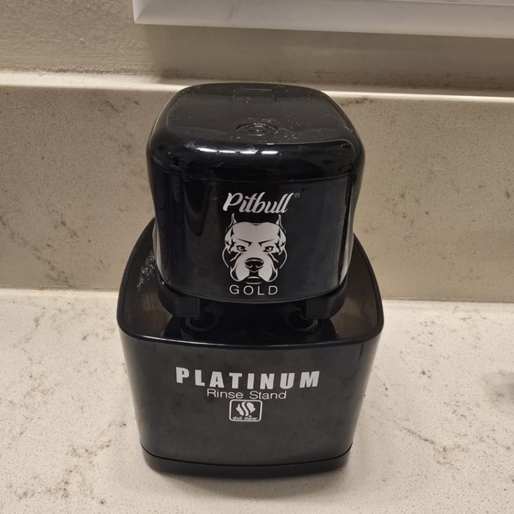 Pitbull Gold skullshaver with Forte 5 Head Replacement